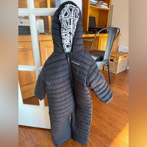 Columbia baby bunt snow suit-like new! 18/24month